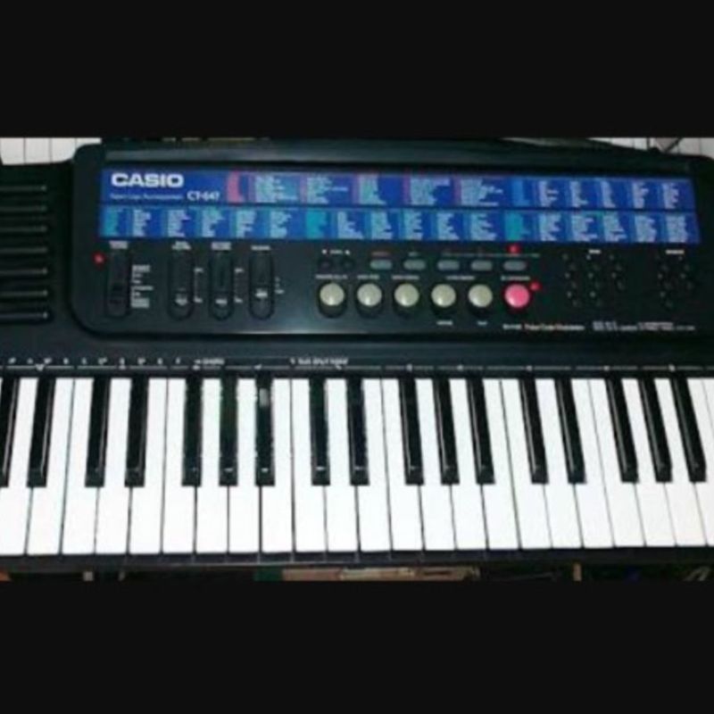 Teclado Casio-647 | Item de Música Casio Ct-647 Usado 21807761