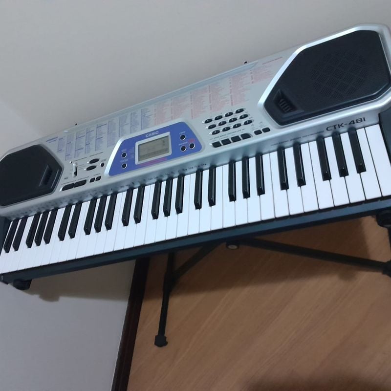 Teclado Casio Ctk 481 Casio Usado 95313936 enjoei