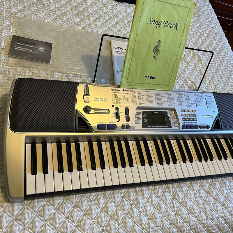 Teclado Casio Ctk-496 | Casio Nunca Usado 124287295 | enjoei