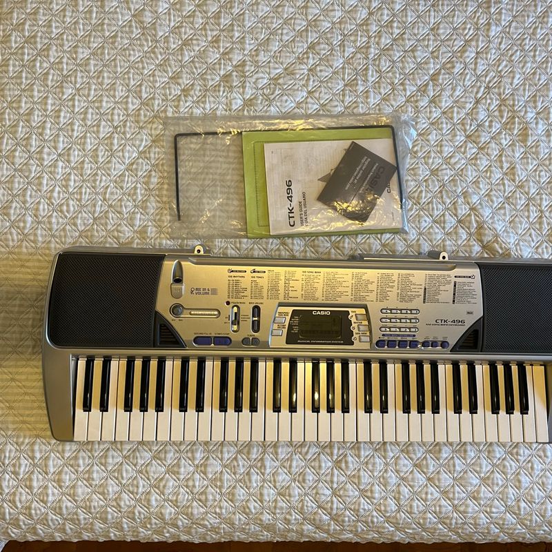 CASIO 電子キーボード CTK-496 Teclado Casio Ctk-496 | Casio Nunca Usado 124287295 | enjoei