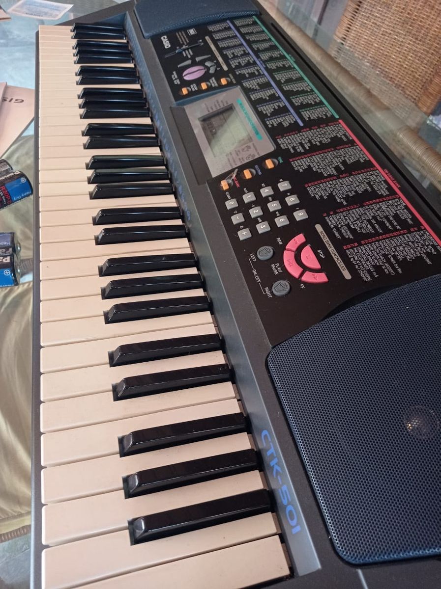 Teclado Casio Ctk501 Item de Música Casio Usado 53855030 enjoei