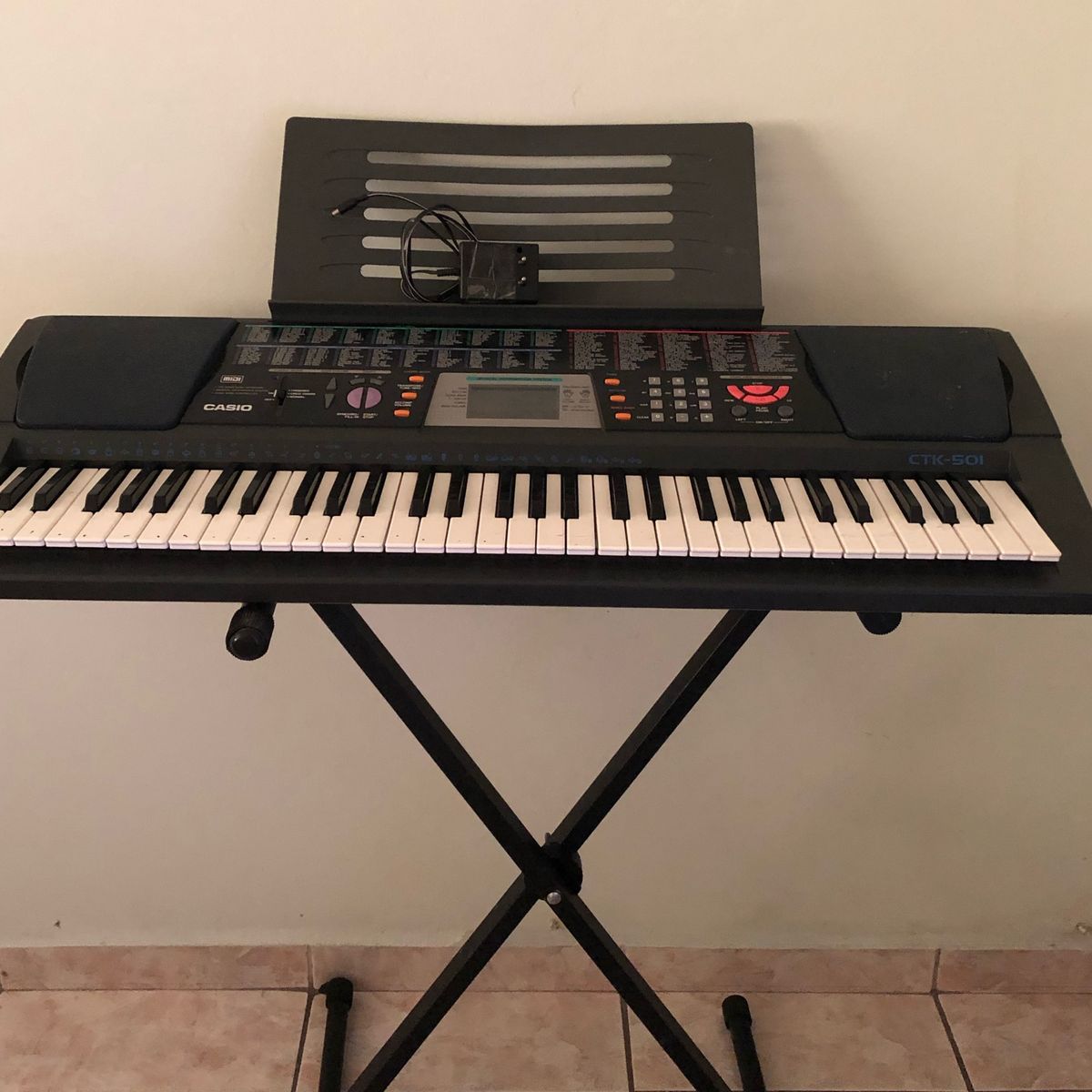 Teclado Casio Ctk 501 Teclado p/ Computador Casio Usado 76167232 enjoei