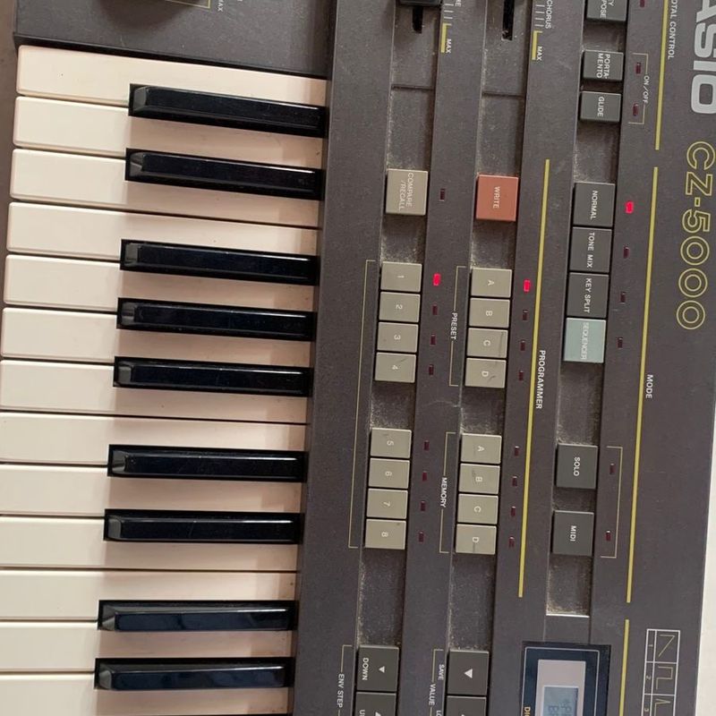 Teclado Casio Cz-5000 | Casio Usado 110511157 | enjoei