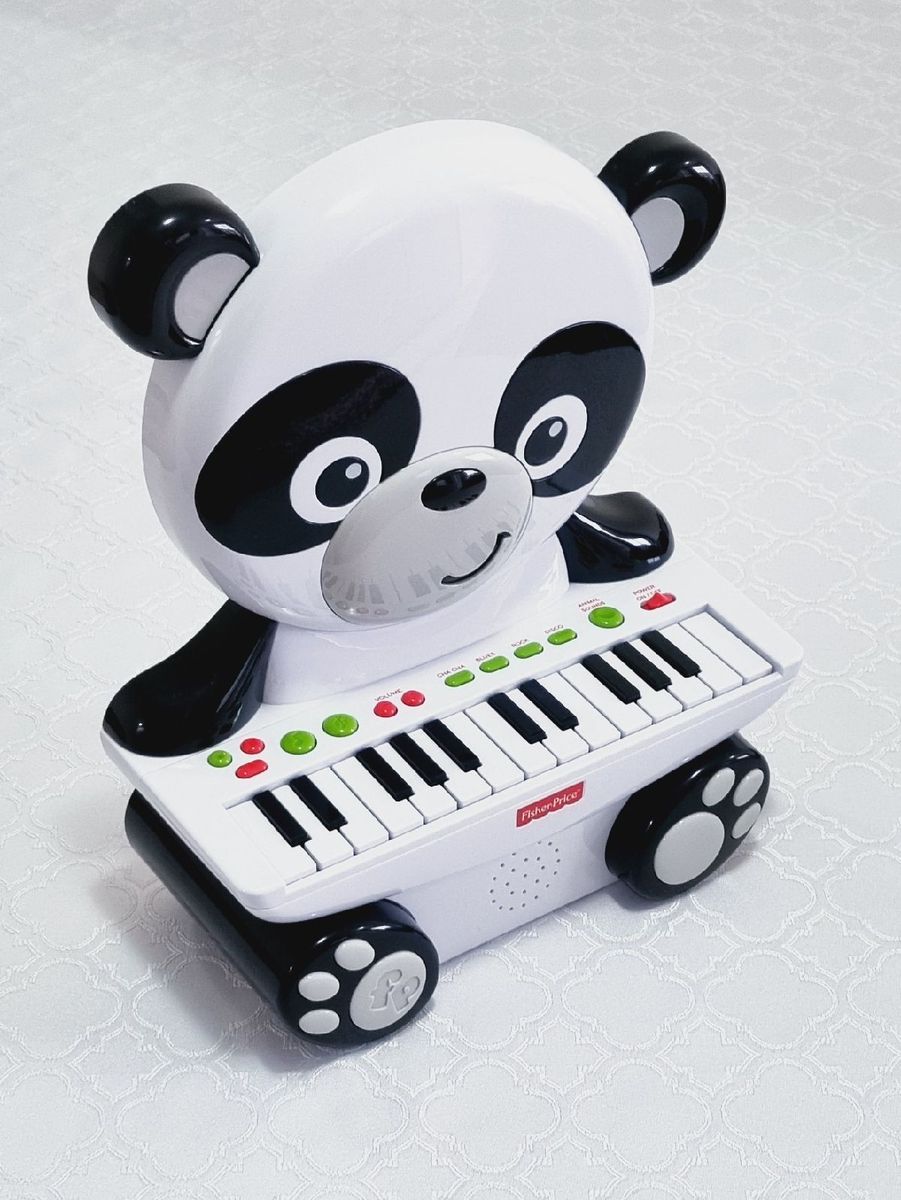 Teclado do Panda Fisher Price Brinquedo para Bebês Fisher Price