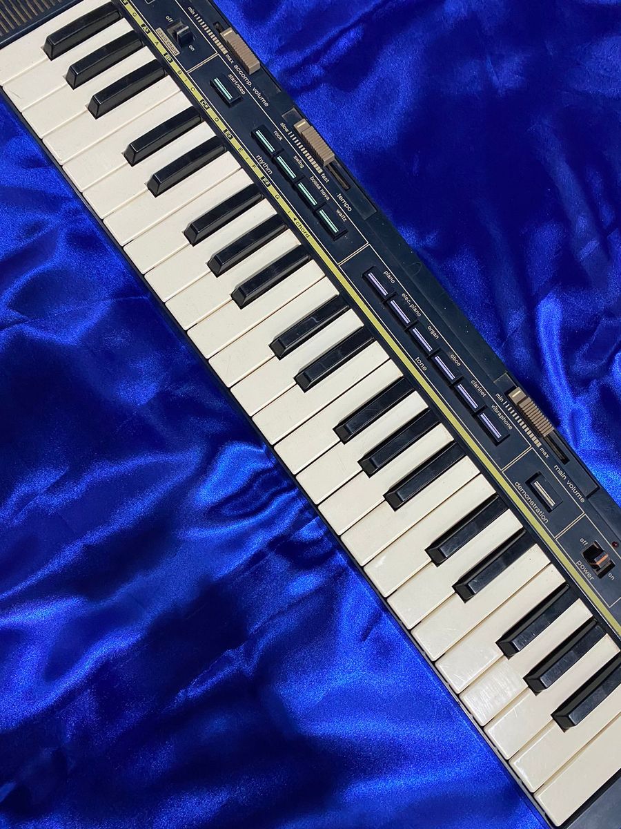 Teclado Eletrônico Muito Raro Casio Mt36 Casiotone da Década de 1980