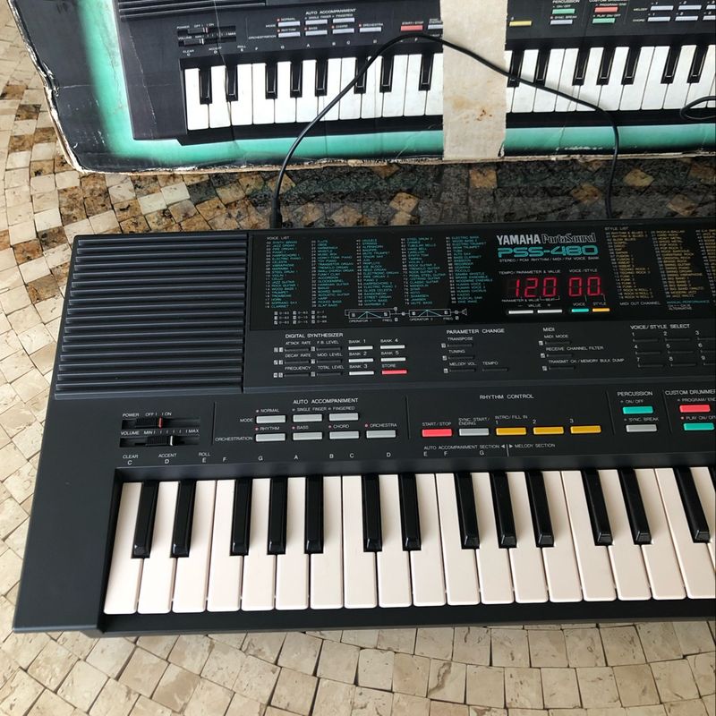 Teclado Yamaha Portasound Pss-480 Music Station | Teclado p