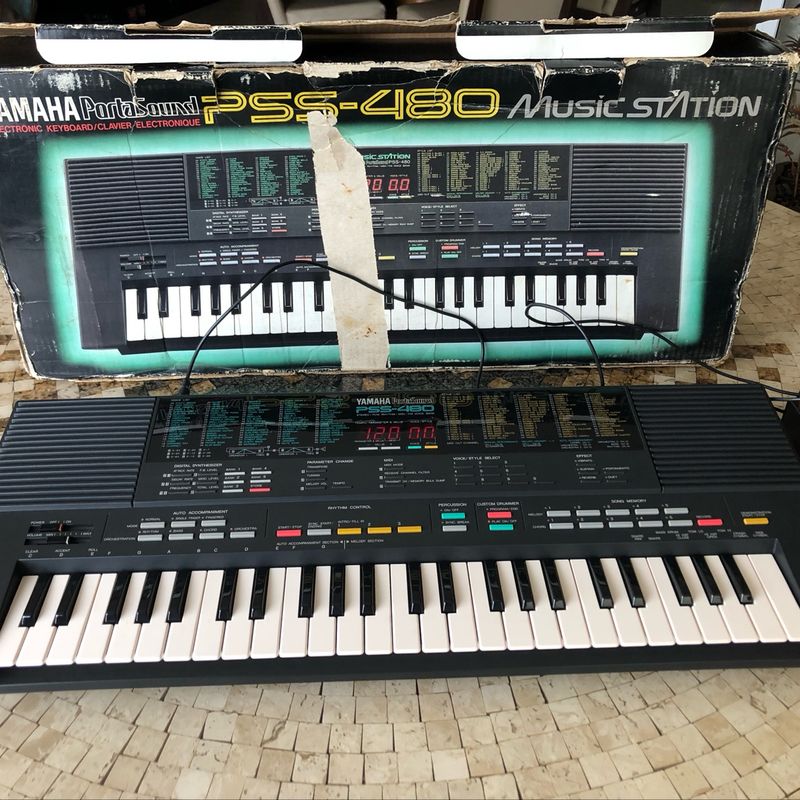 鍵盤楽器 YAMAHA PSS-480 Portasound Teclado Yamaha Portasound Pss-480 Music Station | Teclado p