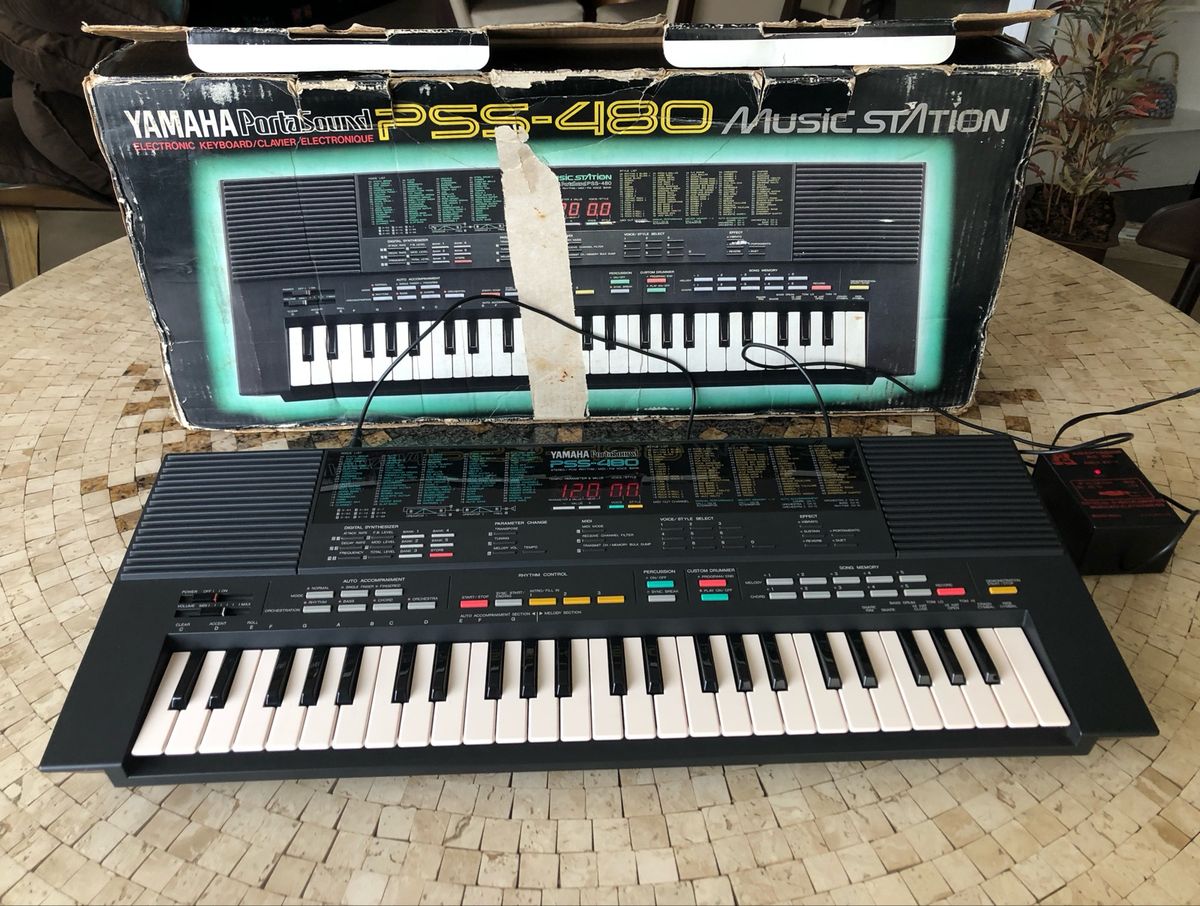 Teclado Yamaha Portasound Pss-480 Music Station | Teclado p