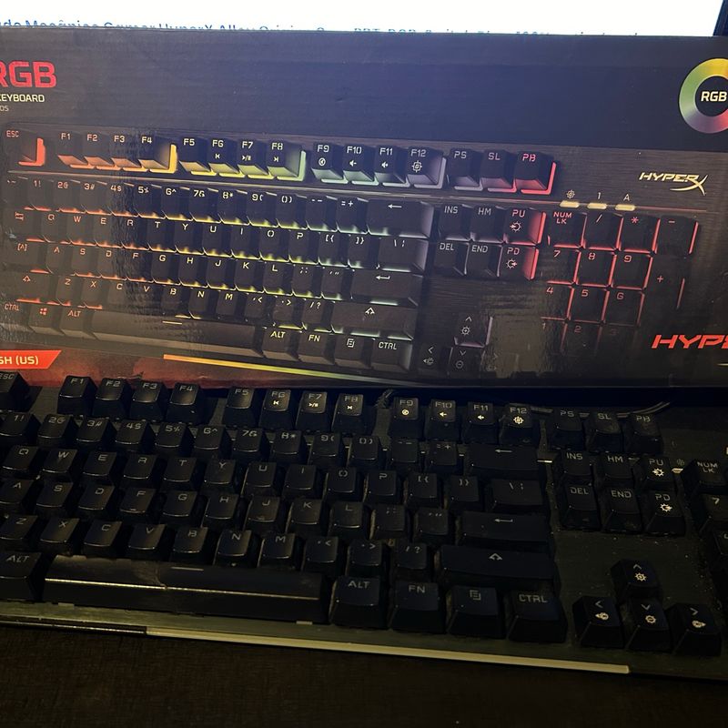 marsページ Teclado Mars Hyperx Mars Rgb | Hyperx Usado 104132955 | enjoei