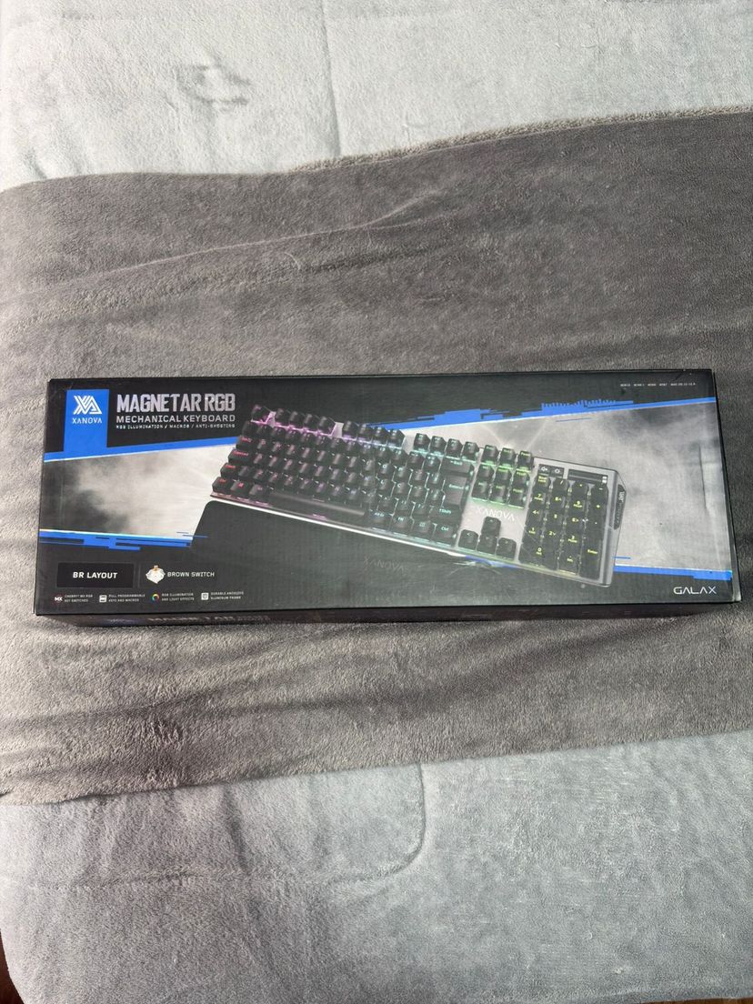 Teclado Mecânico Galax Xanova Magnetar Rgb Brown Switch (usado) | Mouse ...