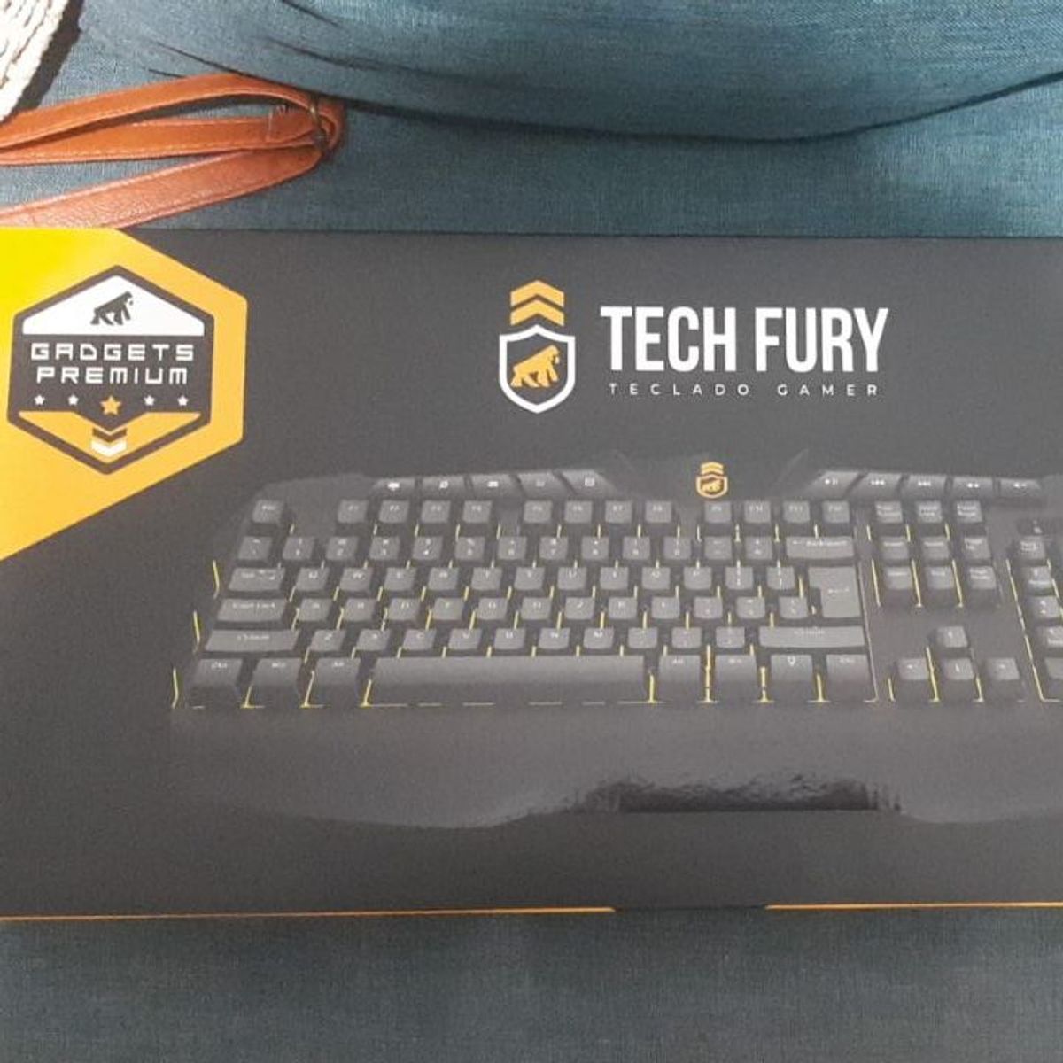 Teclado Novo Teclado P Computador Tech Fury Nunca Usado Enjoei