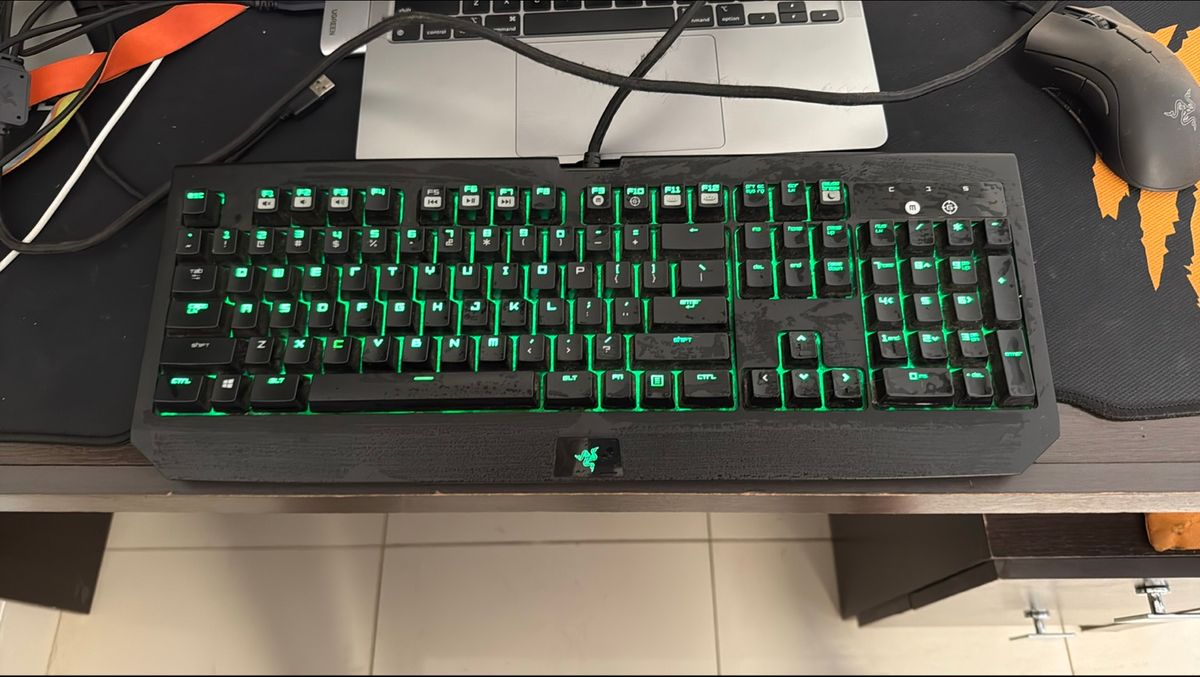 Teclado Razer Blackwidow Ultimate | Mouse p/ Computador Razer Usado ...