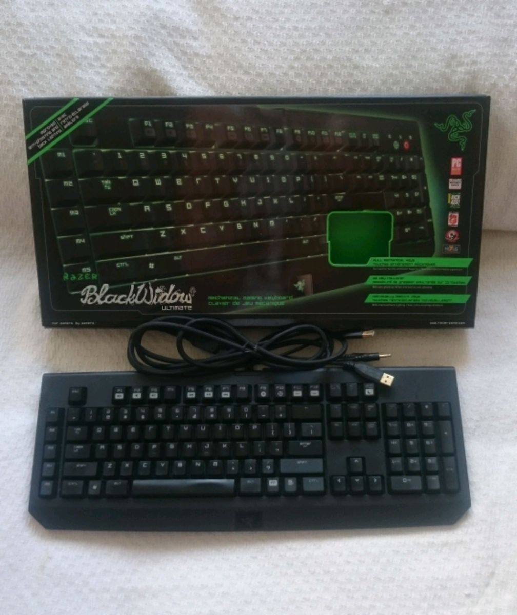 Teclado Razer Blackwidow Ultimate | Teclado p/ Computador Usado ...