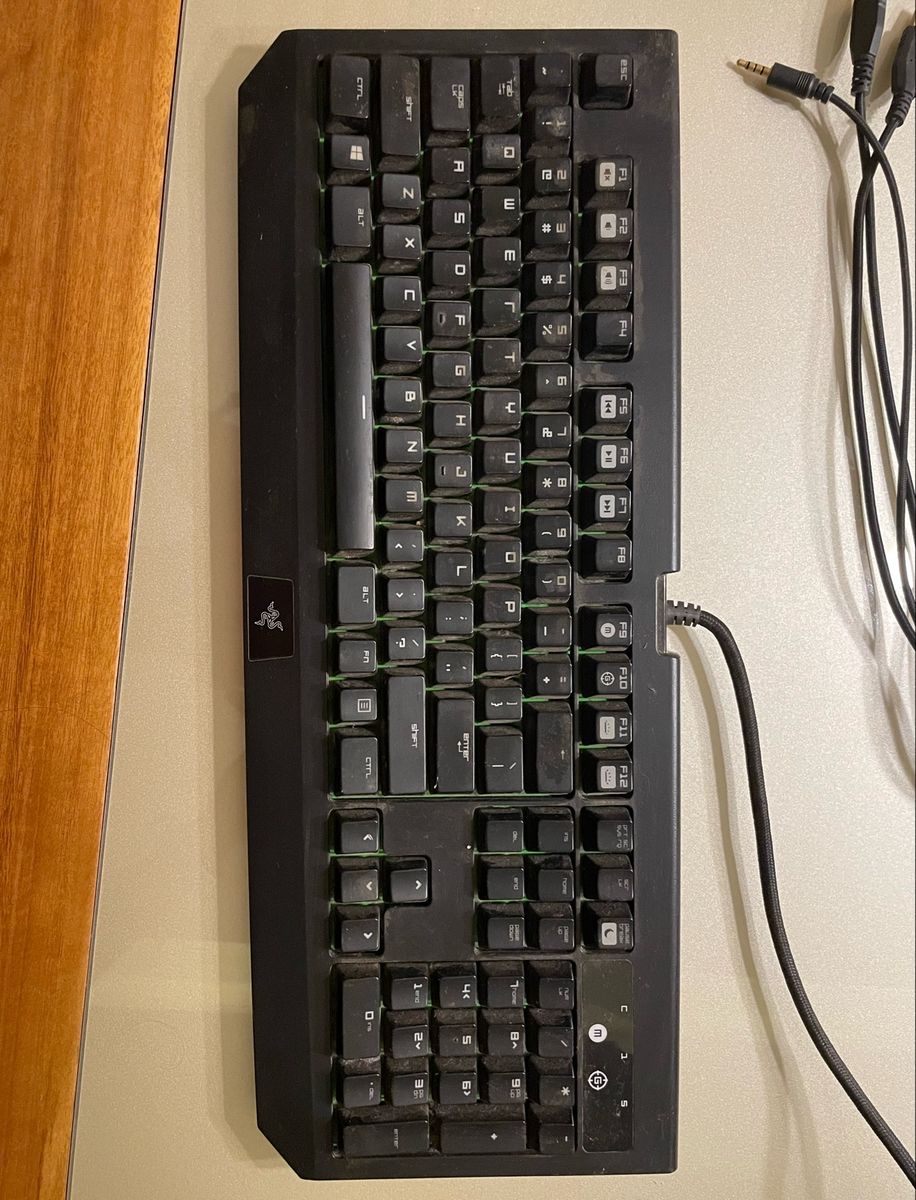 Teclado Razer Blackwidow Ultimate | Teclado p/ Computador Razer Usado ...