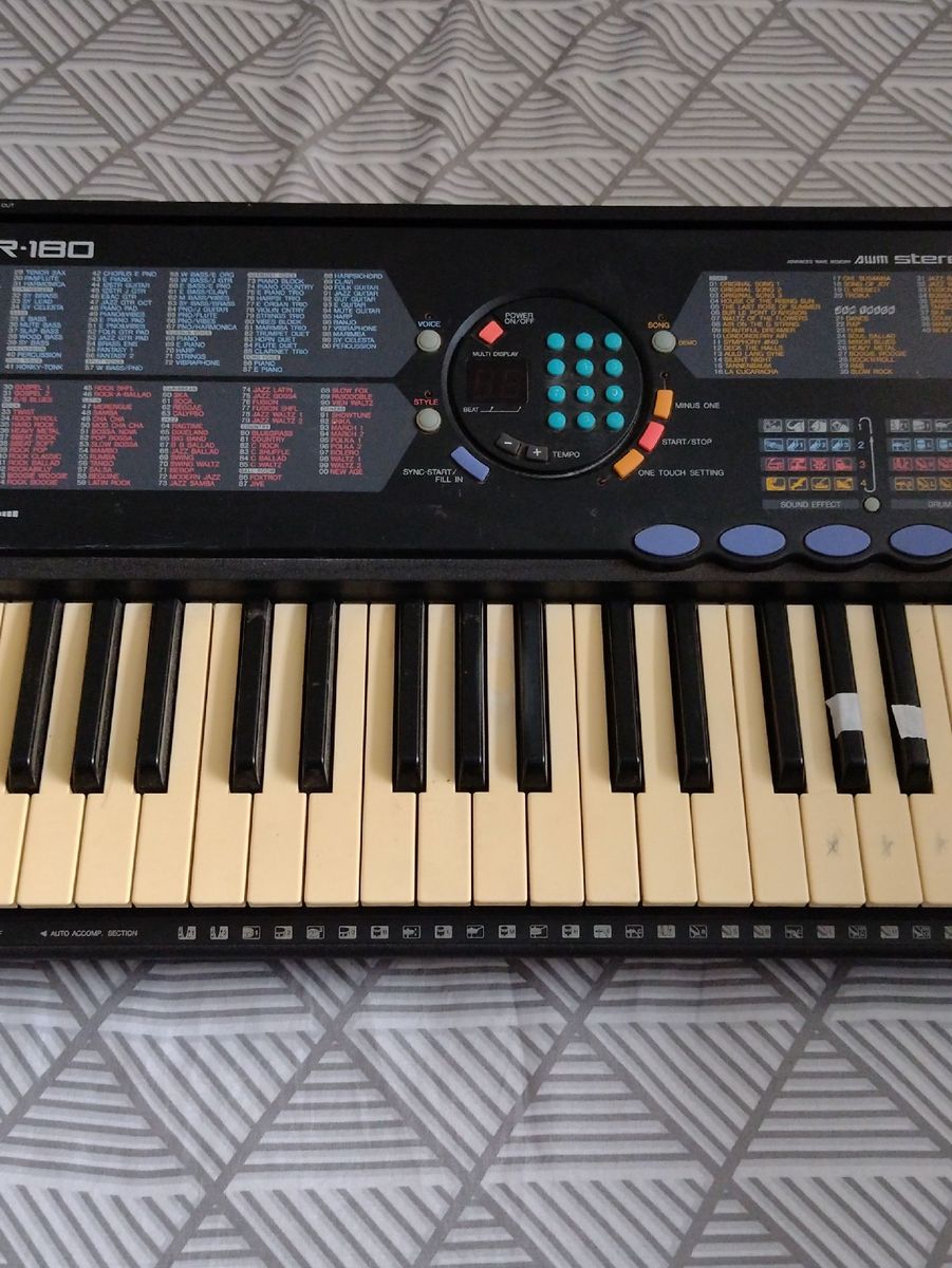 Teclado Yamaha Psr180 Item de Música Yamaha Usado 65622960 enjoei