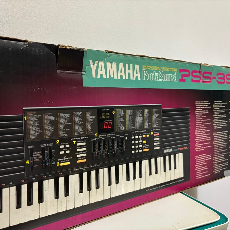 Teclado Yamaha Pss 390 | Yamaha Usado 129308235 | enjoei