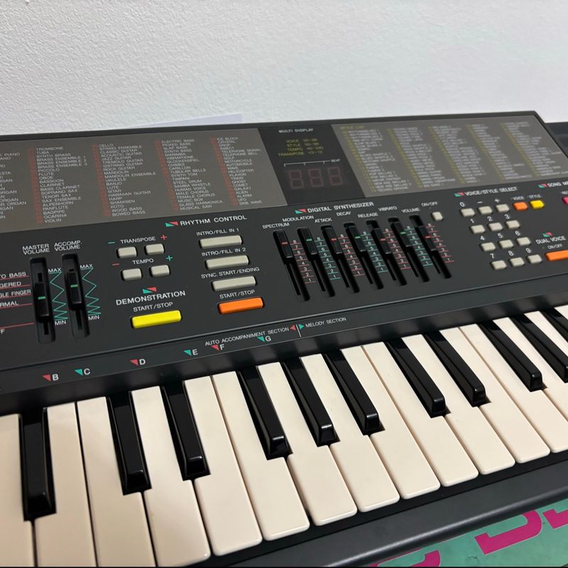 Teclado Yamaha Pss 390 | Yamaha Usado 129308235 | enjoei