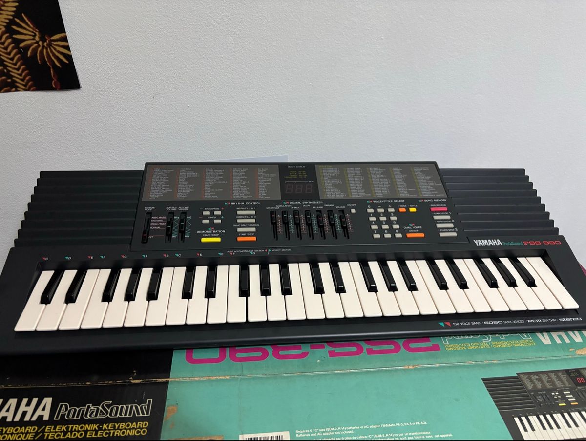 Teclado Yamaha Pss 390 | Yamaha Usado 129308235 | enjoei
