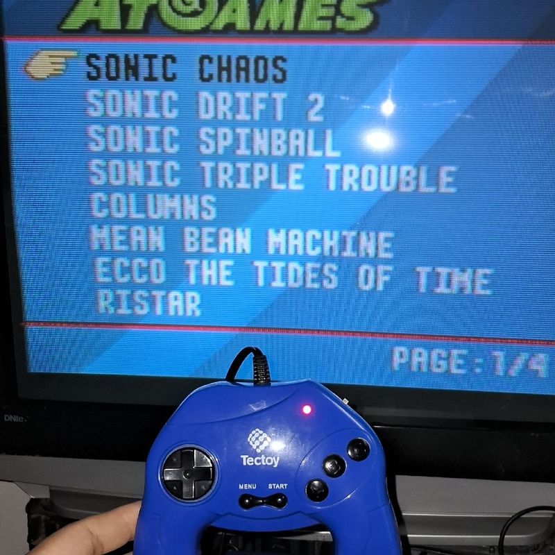 Sonic Chaos - TecToy