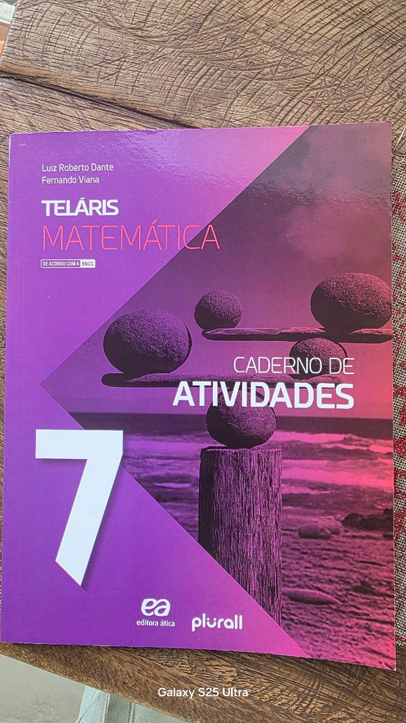 Telaris Matemática - 7 Ano. - Caderno de Atividades | Livro Editora ...