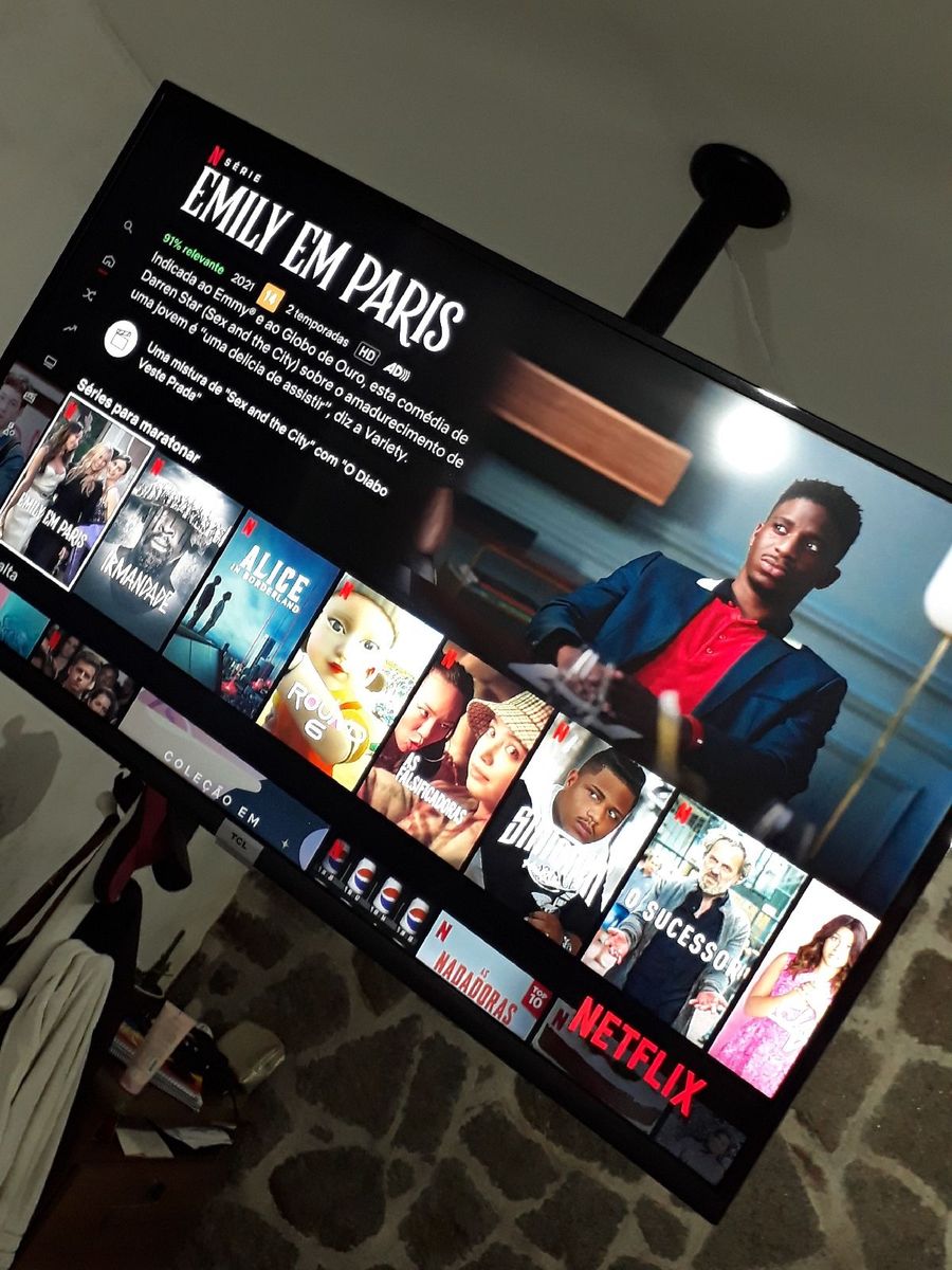 Televisão 43 Polegadas Smart | TV e Display Tcl Usado 82490770 | enjoei