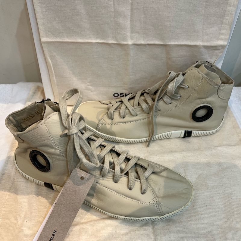 Osklen Arpoador Soft Osklen Cano Alto Tênis 35 Novo Osklen