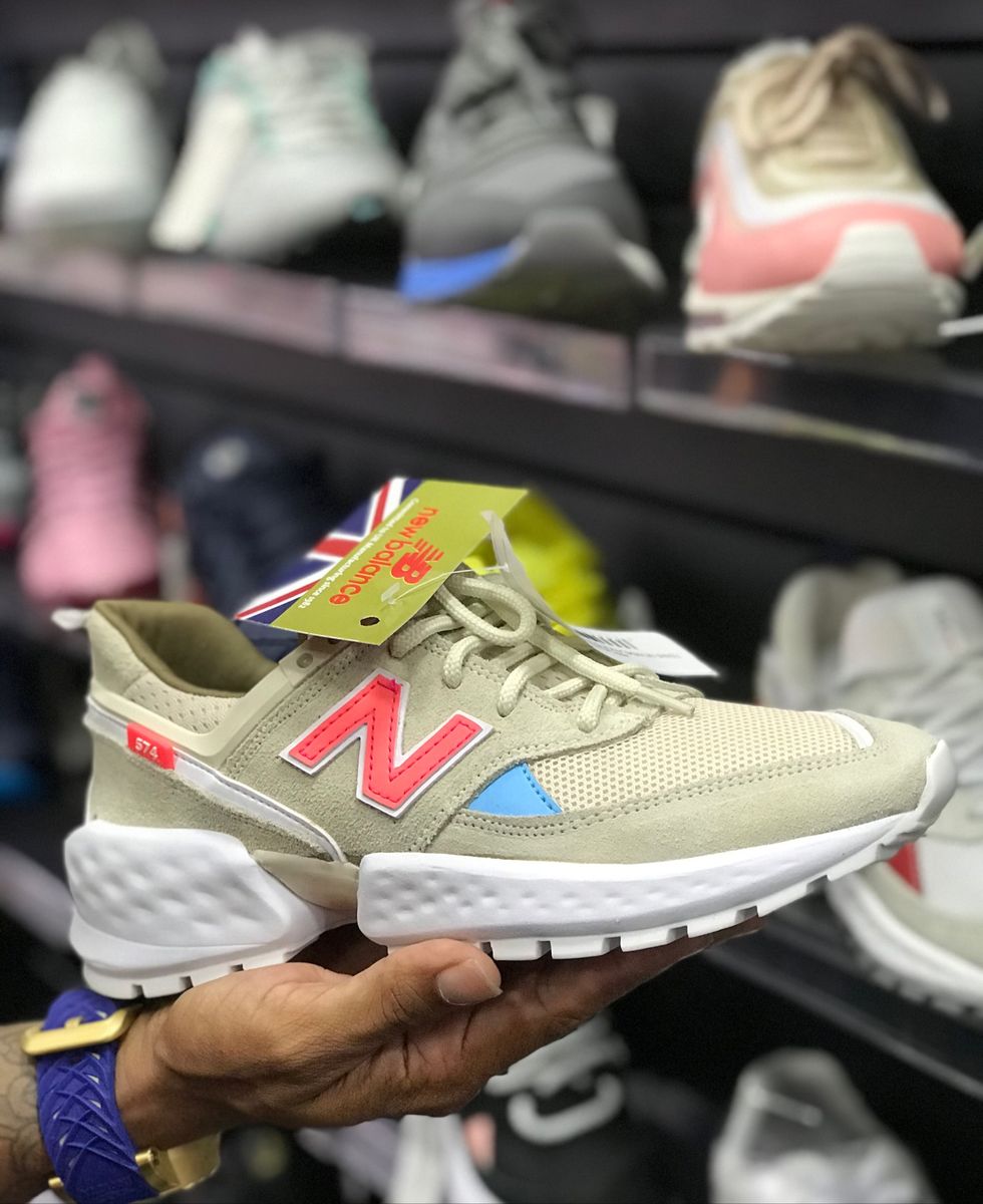 new balance 992 marrom couro