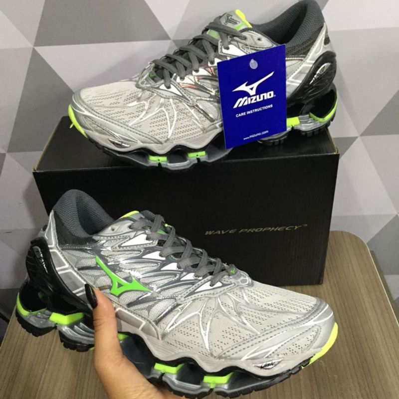 Mizuno prophecy 7 store prata e verde