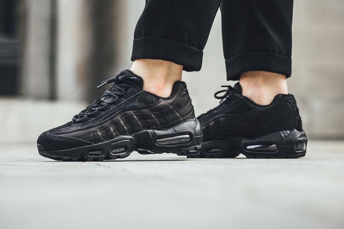 nike air max 95 feminino preto