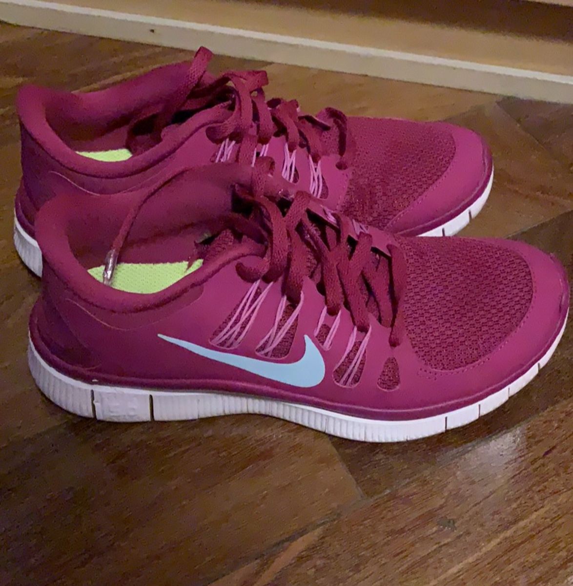 tenis nike feminino academia rosa