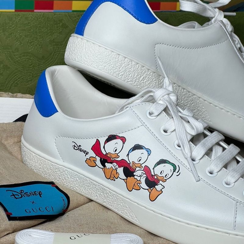 Tênis Ace Disney Gucci Tênis Masculino Gucci Usado 81614317 enjoei