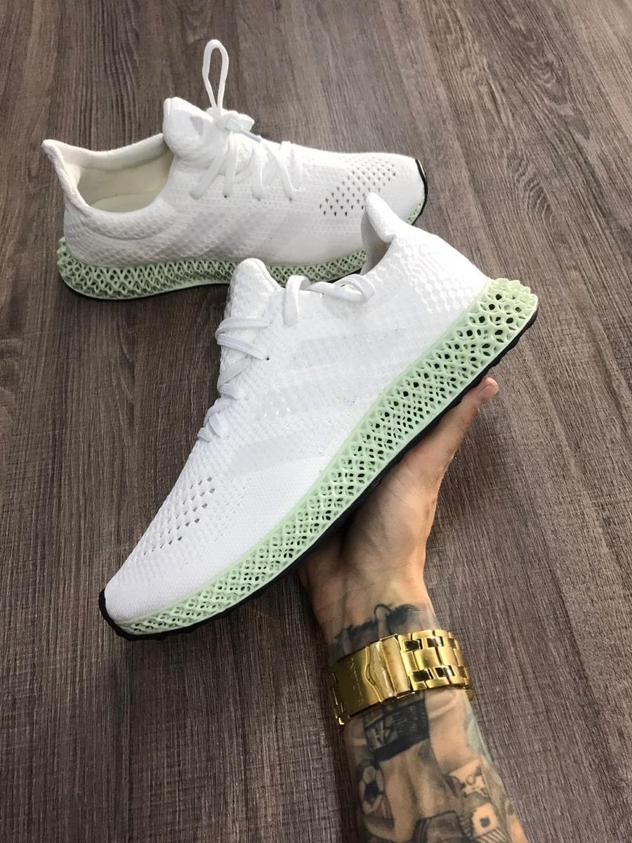 Tenis Adidas 4d Futurecraft Branco Acompanha Caixa Gaveta | Tênis