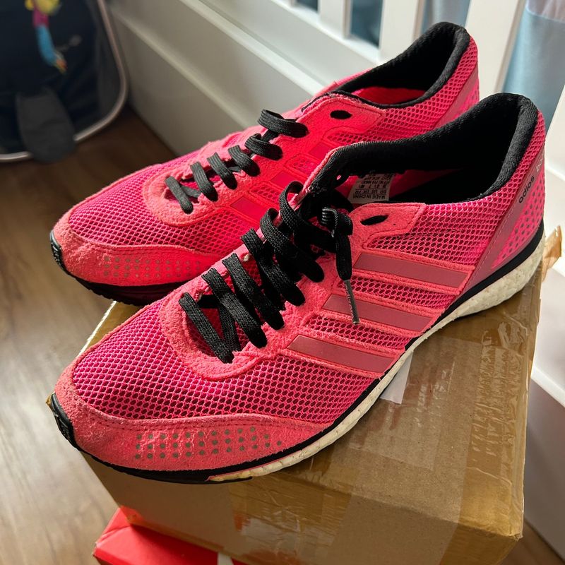 T nis Adidas Adios Boost 38 Rosa T nis Feminino Adidas Usado 93473711 enjoei