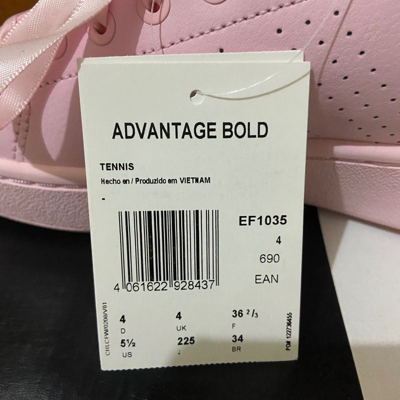 Adidas advantage bold online rosa