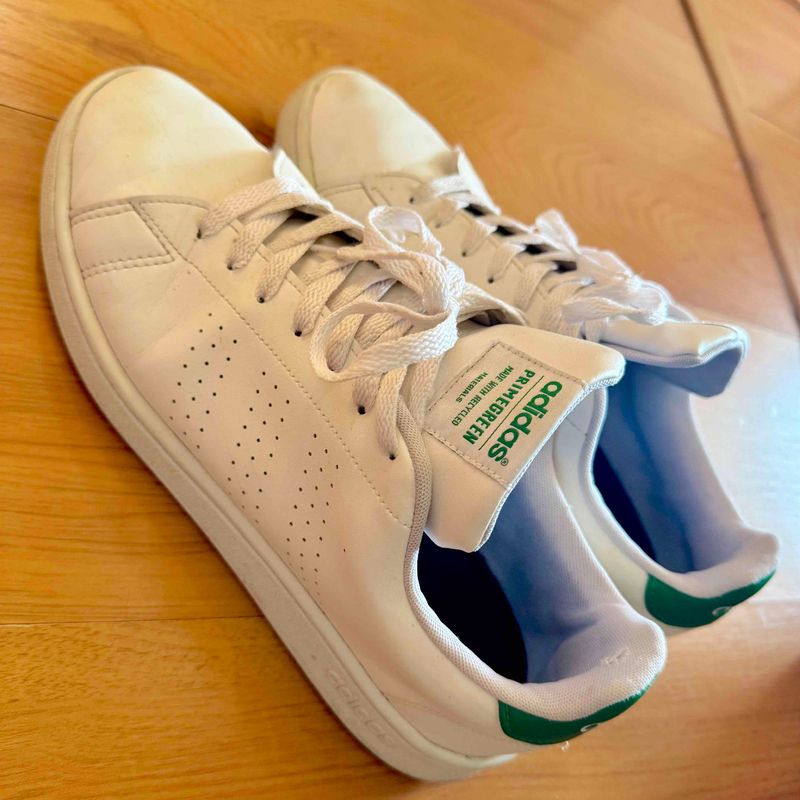 Tenis Adidas Advantage Primegreen Estilo Stan Smith Adidas Usado