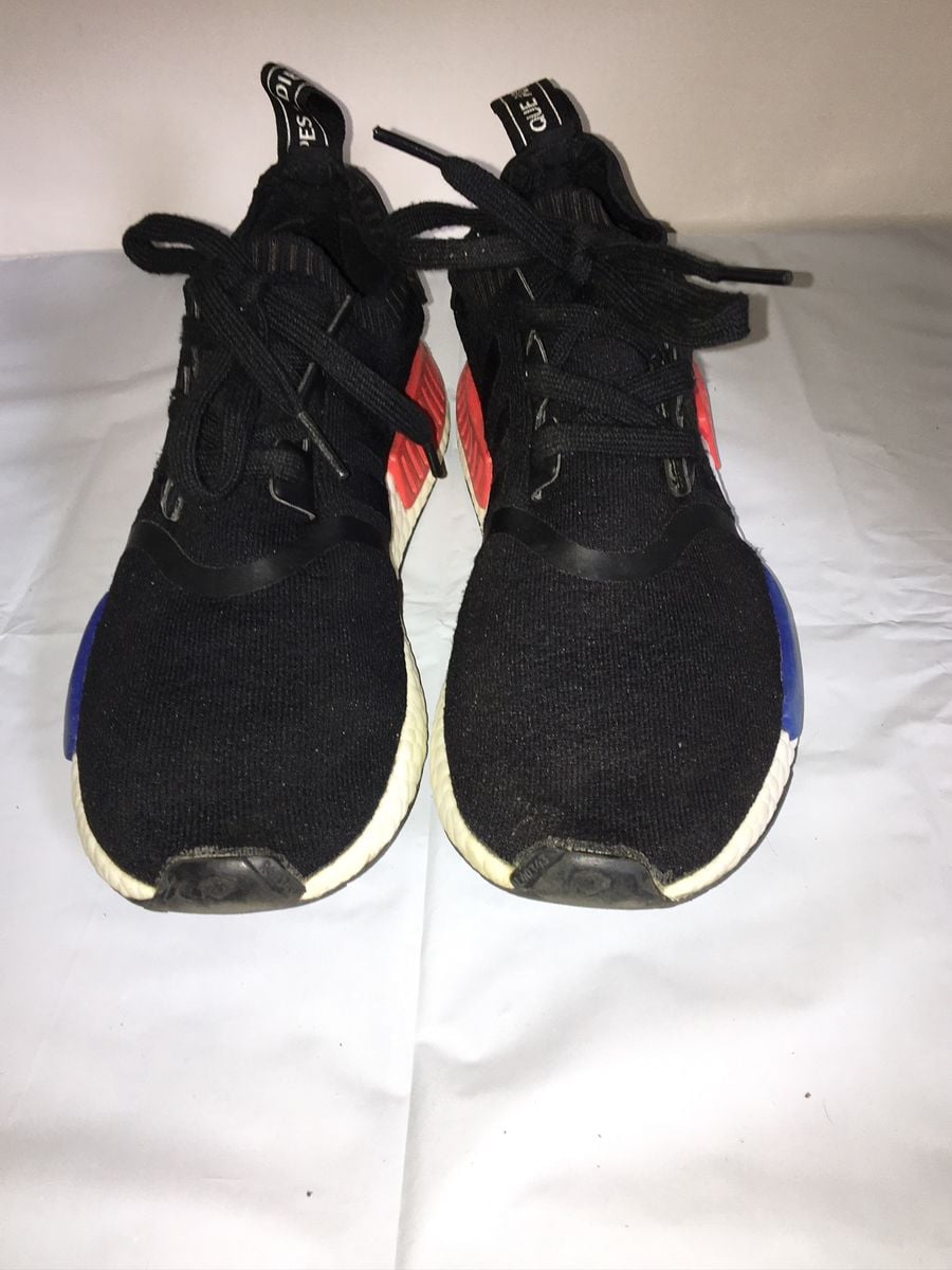 nmd r1 preto e vermelho