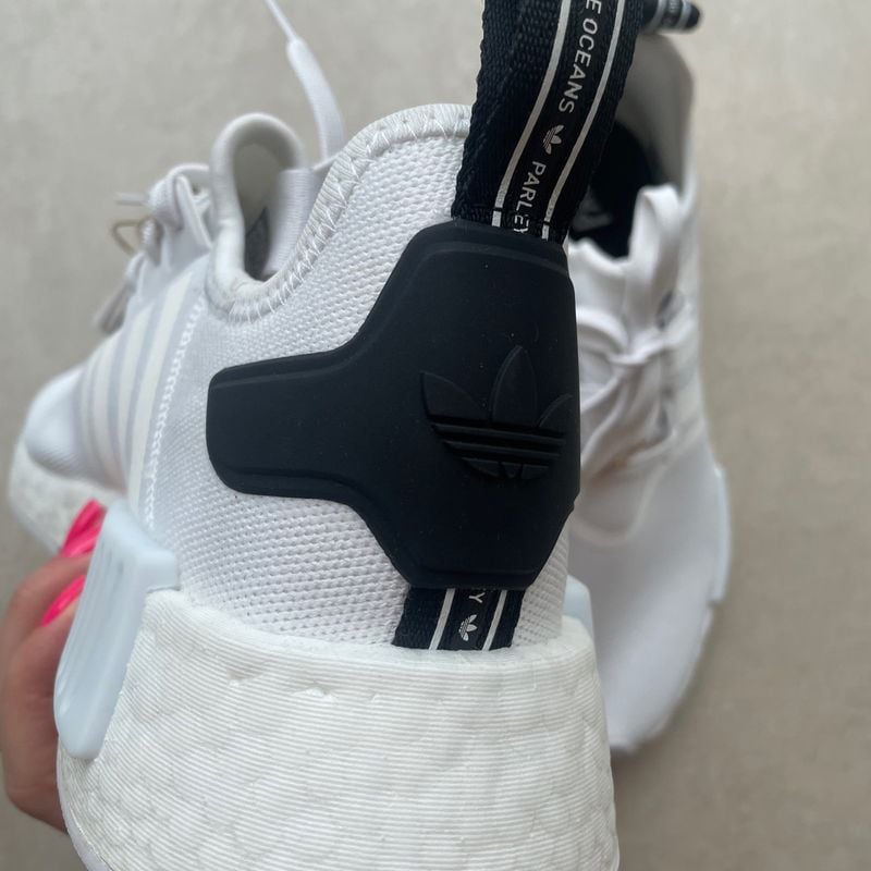 Tnis Adidas Branco Nmd R1 Parley | Tnis Masculino Adidas Nunca Usado  83652673 | enjoei