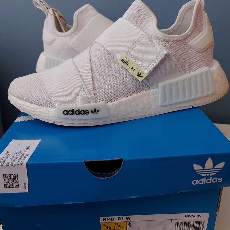 Tênis Adidas Branco Nmd R1 W Tênis Feminino Adidas Nunca Usado