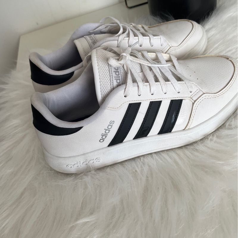 Adidas Breaknet Tenis Feminino Adidas Preto E Branco Adidas - Main Image