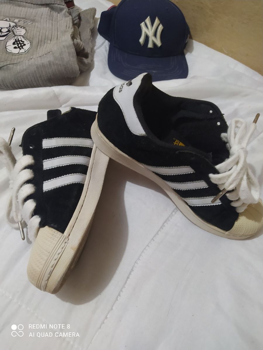 Tênis Adidas Cabeção Raridade | Sapato Masculino Adidas Usado 66173457 ...