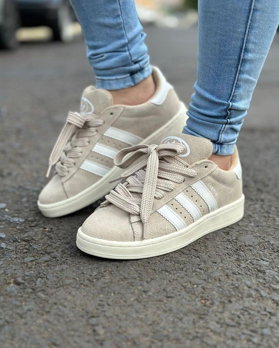 Tênis Adidas Campus 00s Bege Rose Tênis Feminino Nunca Usado 96683389  enjoei