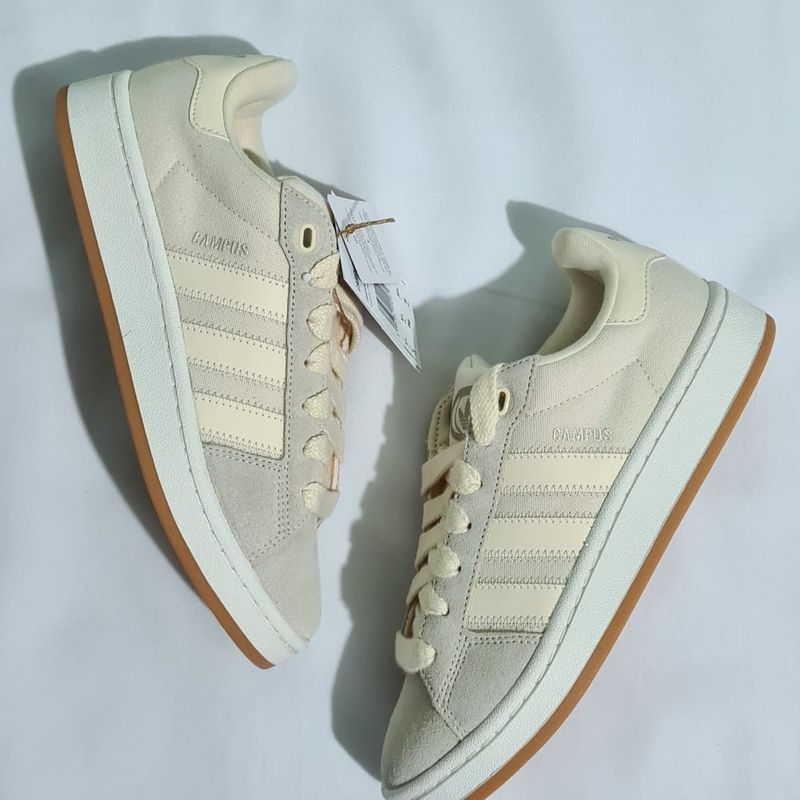 Tenis Adidas Campus 00s Cotton Wonder White Bege 36 | Tnis Feminino Adidas  Nunca Usado 91961043 | enjoei