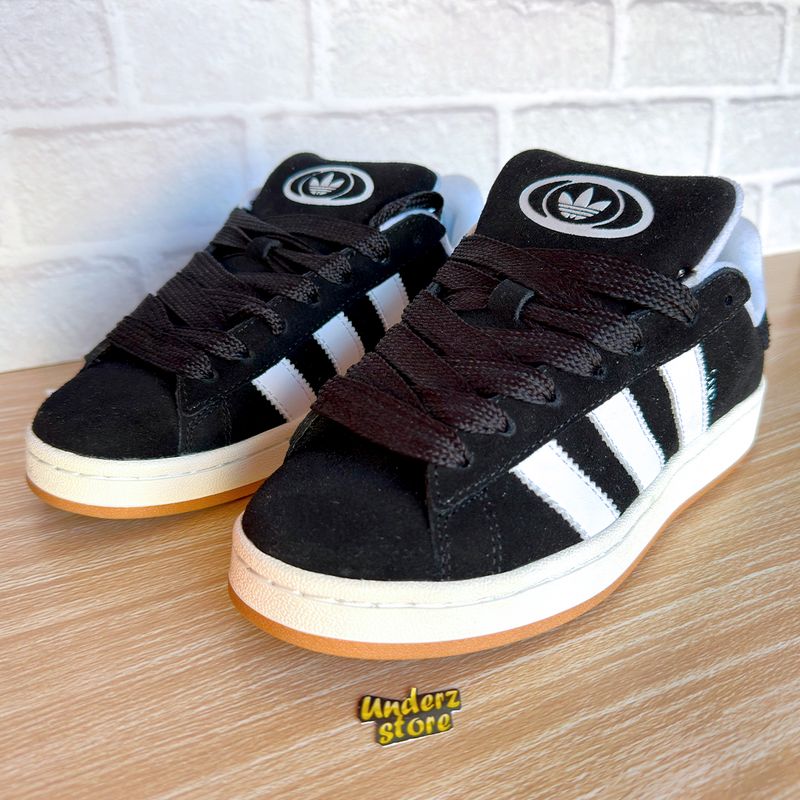 adidas gazelle silver green womens Tênis Adidas Campus 00s Core Black main image 1