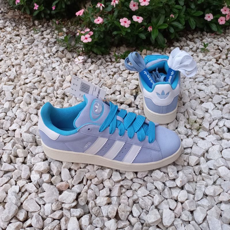 Adidas campus best sale azul claro