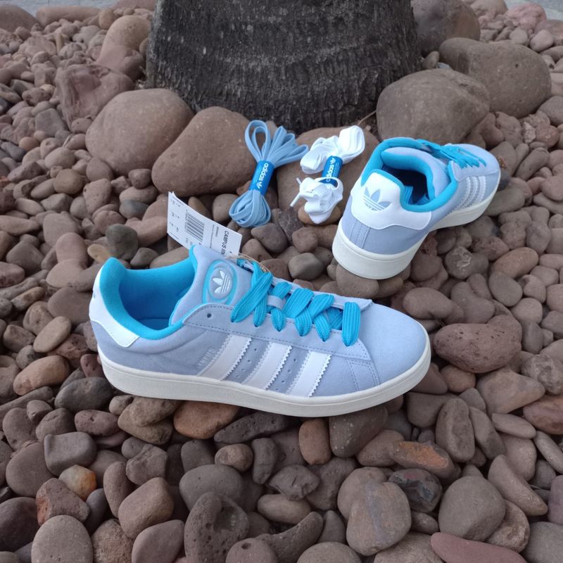 Tenis adidas best sale feminino azul bebe