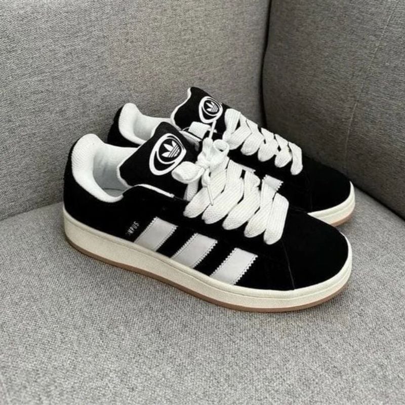 Tnis Adidas Campus Preto e Branco | Tnis Feminino Adidas Nunca Usado  105964662 | enjoei