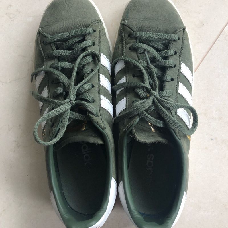 Adidas campus hotsell verde militar