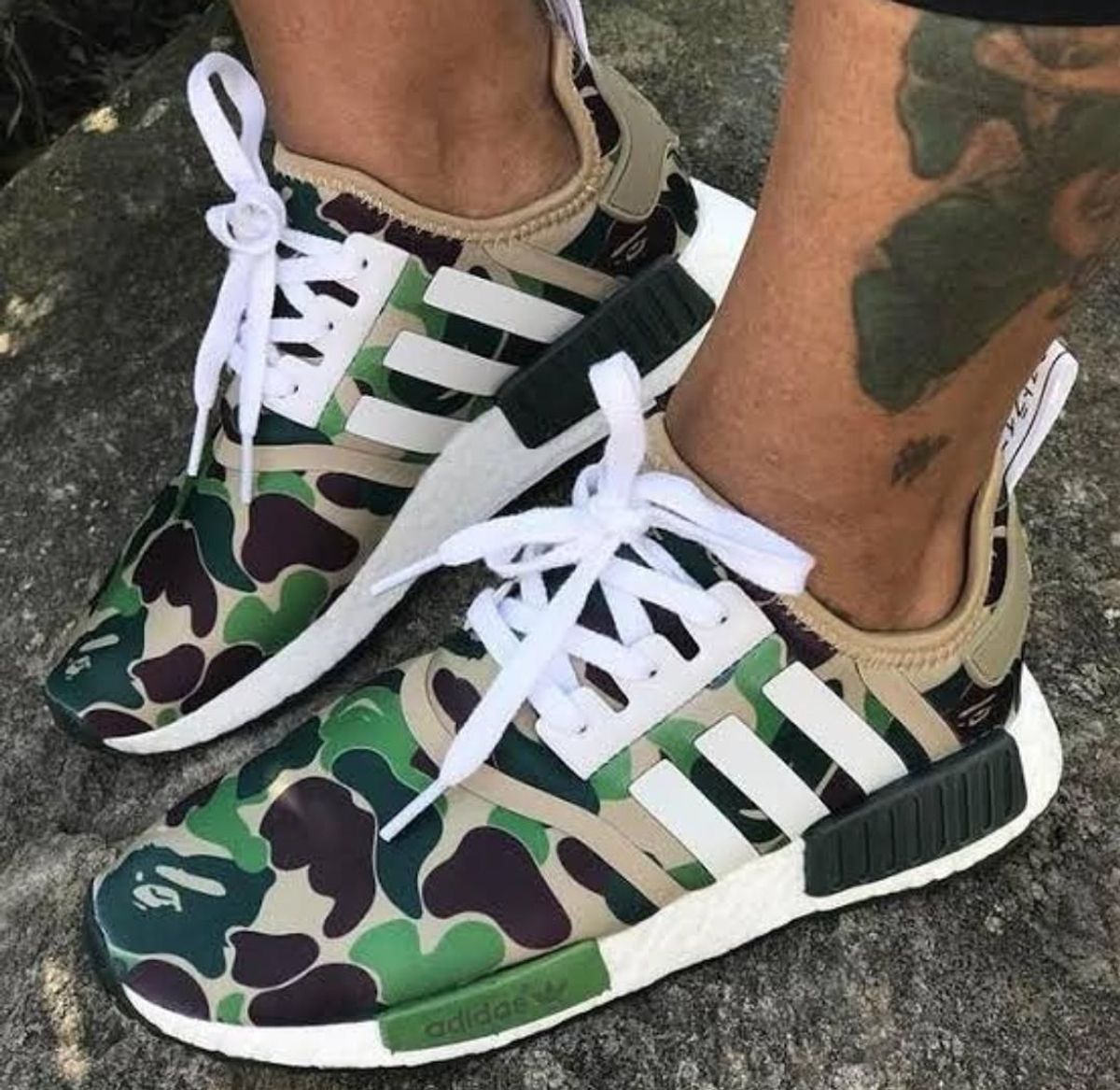 nmd adidas camuflado