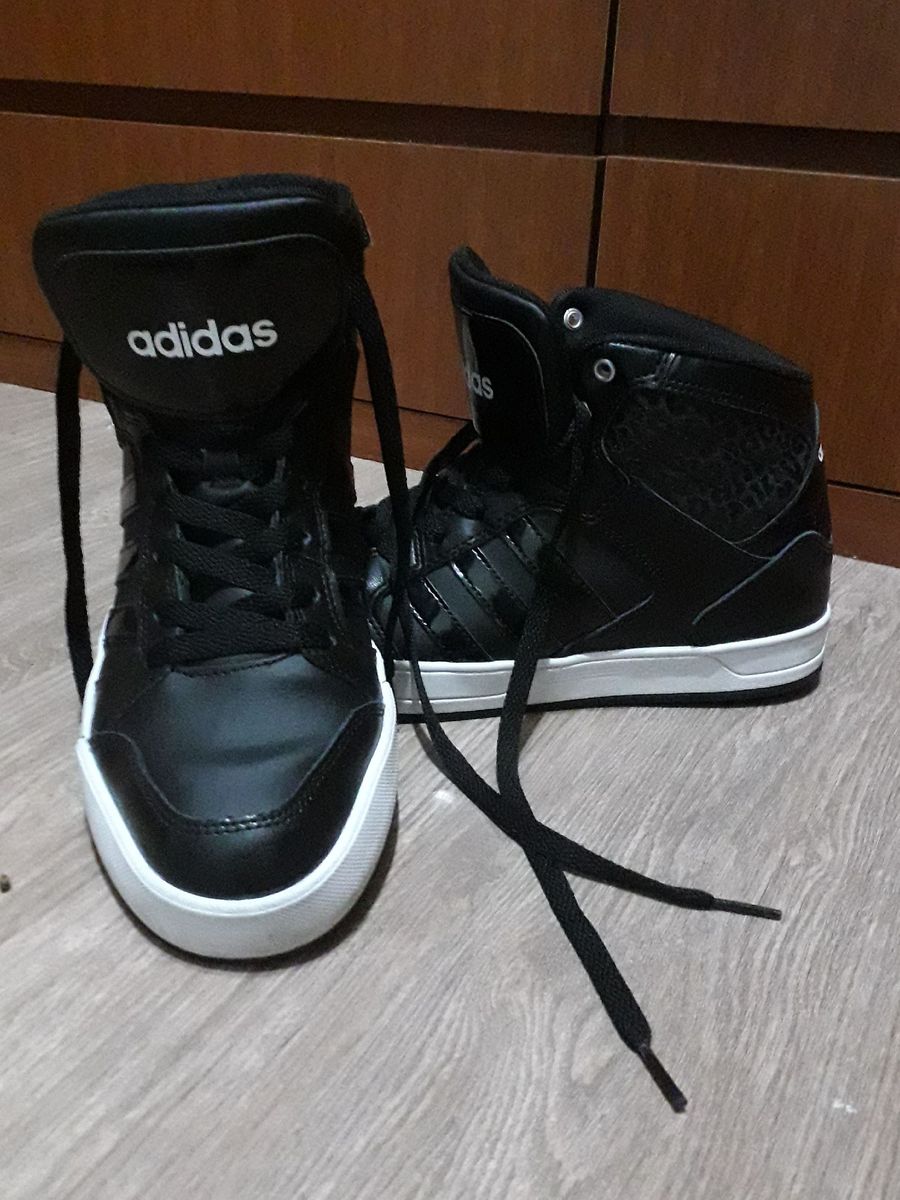 sapato adidas cano alto