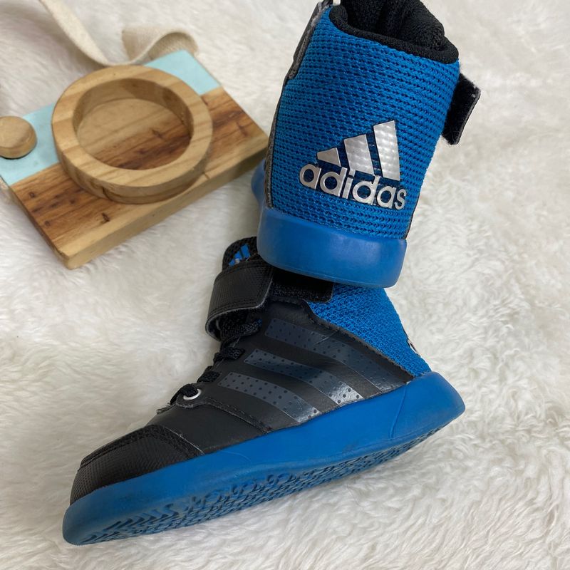 Adidas infantil hot sale cano alto